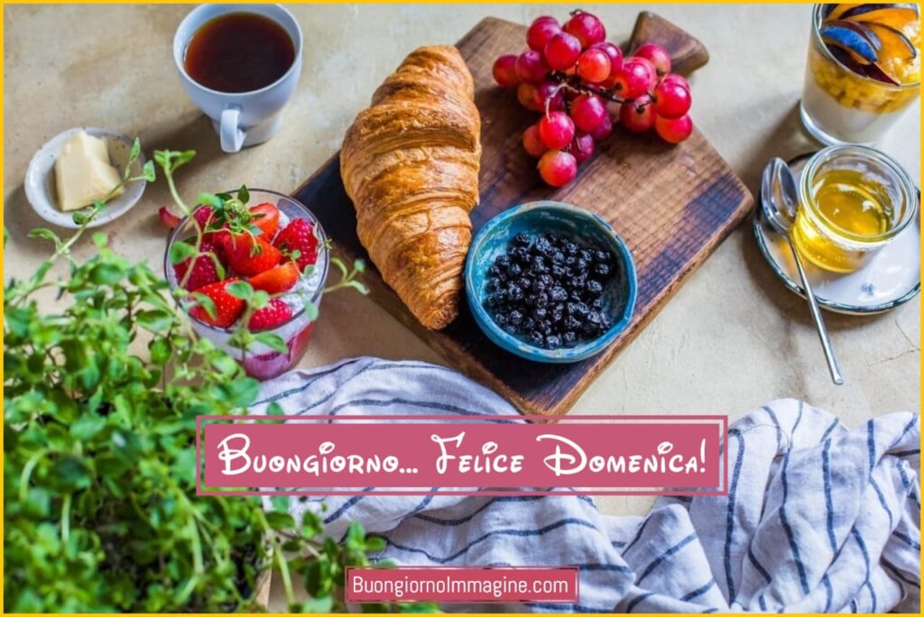Buona Domenica Buongiorno